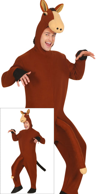 Traje de caballo Marrón