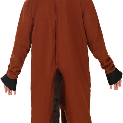 Traje de caballo Marrón