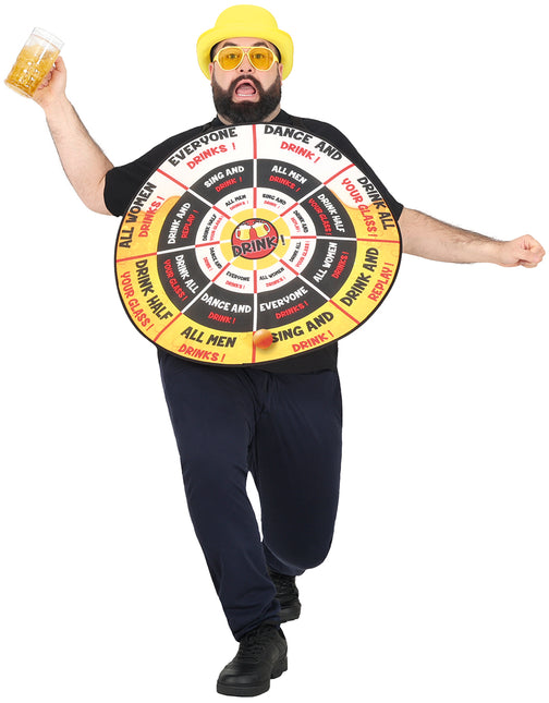 Disfraz de juego de beber para hombre
