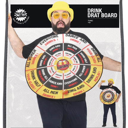 Disfraz de juego de beber para hombre