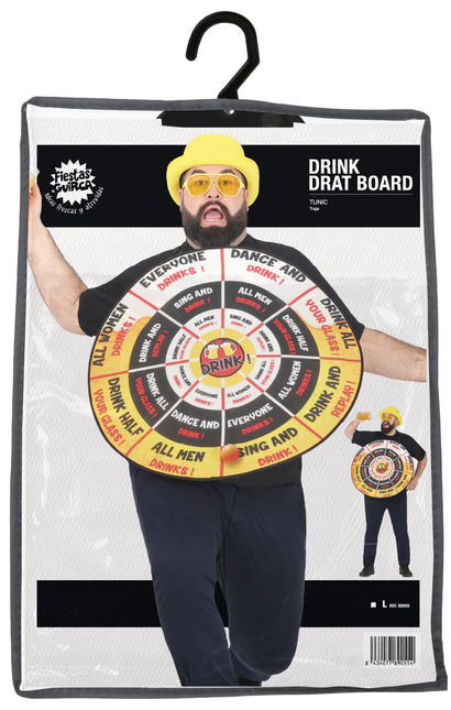 Disfraz de juego de beber para hombre