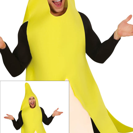 Traje de plátano con pene