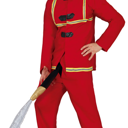 Disfraz de bombero 4 piezas