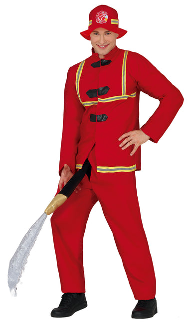Disfraz de bombero 4 piezas
