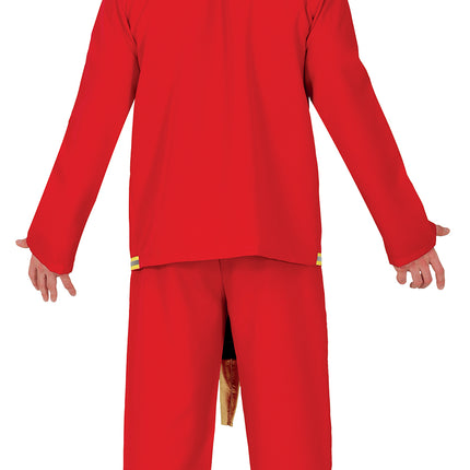 Disfraz de bombero 4 piezas