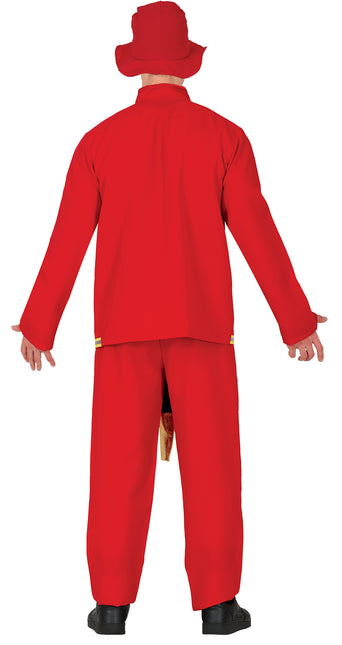 Disfraz de bombero 4 piezas