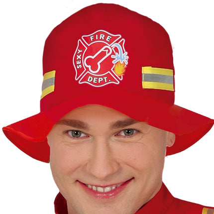 Disfraz de bombero 4 piezas