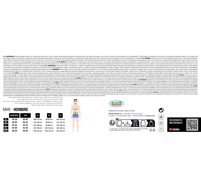 Disfraz Divertido Arquero del Amor para Hombre