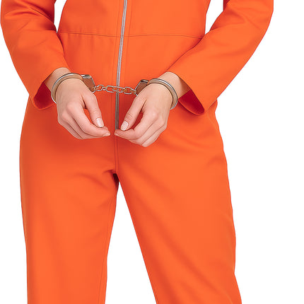 Traje Villain Naranja Mono Mujer