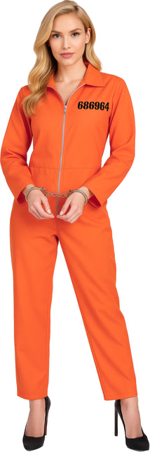 Traje Villain Naranja Mono Mujer