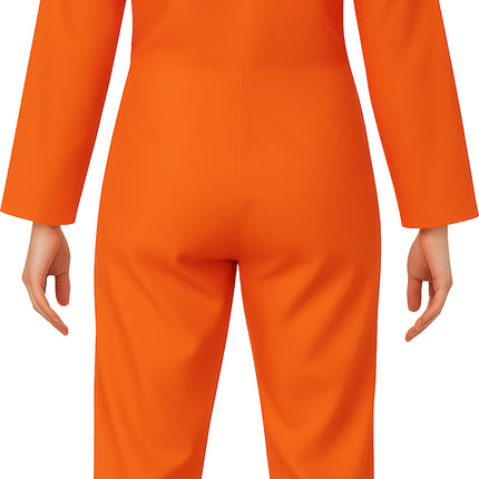 Traje Villain Naranja Mono Mujer
