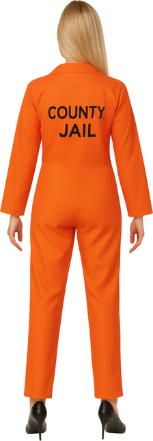 Traje Villain Naranja Mono Mujer