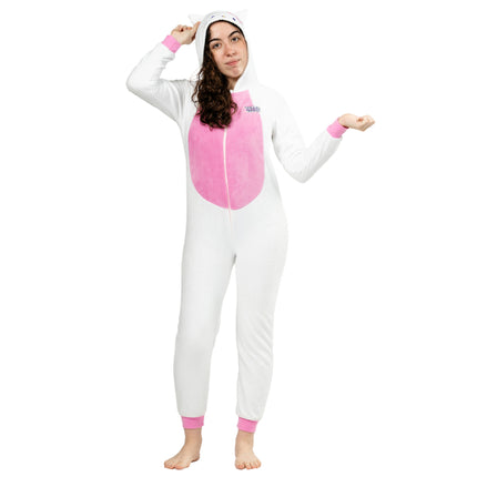 Hello Kitty Onesie Blanco Rosa Señoras