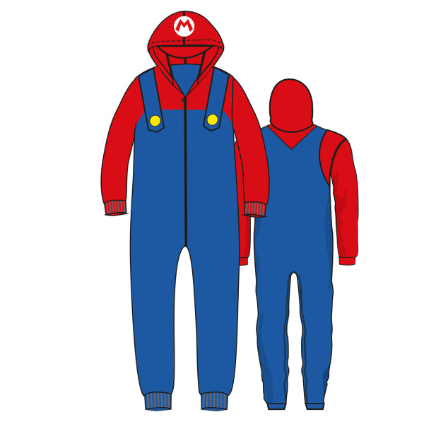 Body Super Mario Rojo Azul