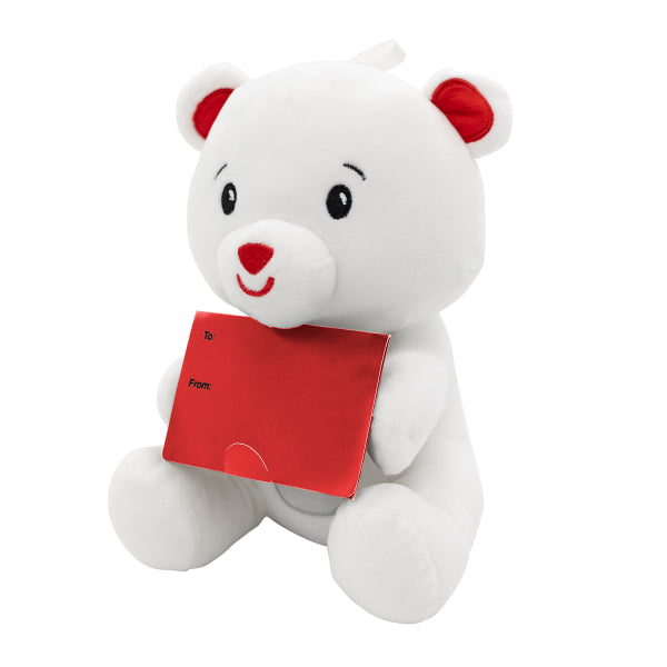 Balón Blanco Peso Oso de Peluche 170gr