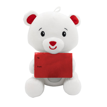 Balón Blanco Peso Oso de Peluche 170gr