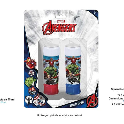 Vengadores sopladores de burbujas 2pcs