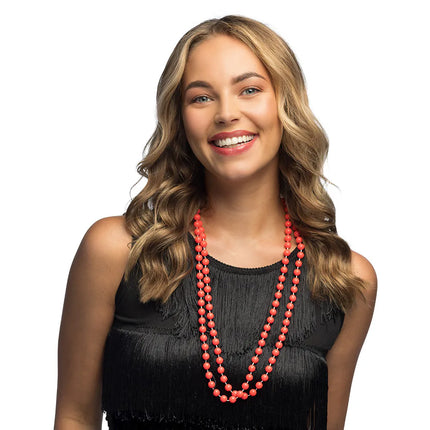 Lote de 2 collares Magali rojos