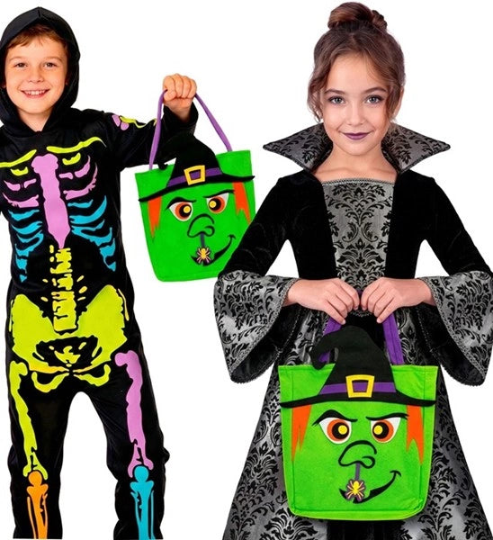 Bolsa de «Truco o trato» de bruja