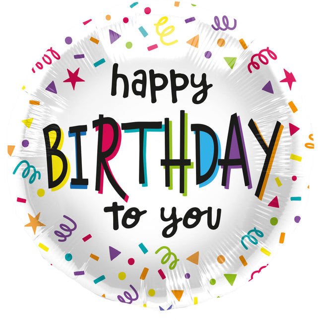 18in/45cm Feliz Cumpleaños A Ti