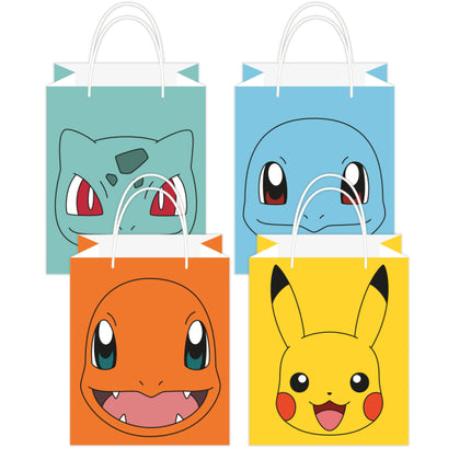 Pokemon Bolsa de regalo de colores 21cm 8pcs