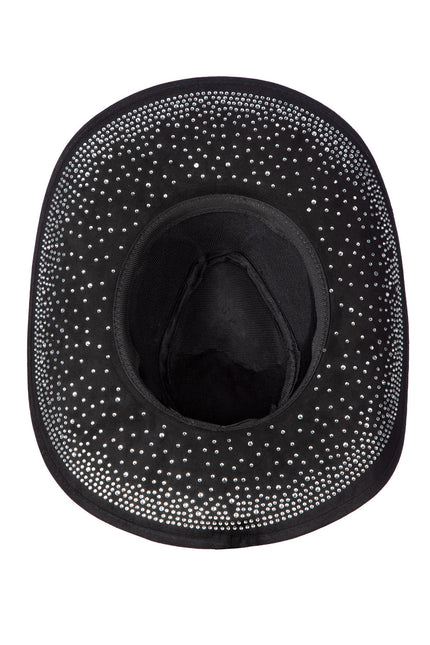 Sombrero de vaquero con pedrería