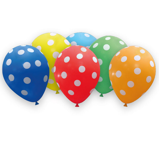 Party Essentials Fsc "Puntos" Globos 6St