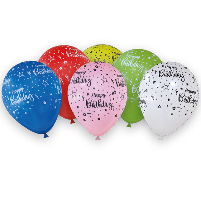 Party Essentials Fsc Globos "Feliz Cumpleaños" 6St