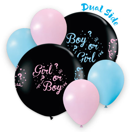 Juego de Globos de Revelación de Sexo 80cm 5pcs