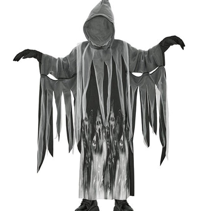 Disfraz de Halloween de la Parca para niños