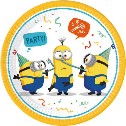 Minions: El Ascenso De Gru Fsc Platos De Papel Nueva Generación Grande 23Cm 8St