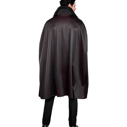 Disfraz de Halloween de vampiro rojo y negro, de 4 piezas