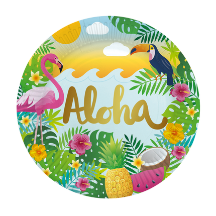 Platos de Hawái «Aloha» de 23 cm