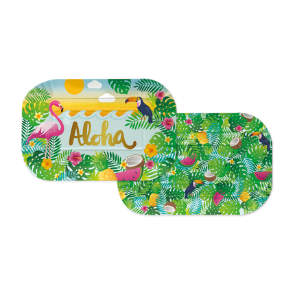 Plato para servir «Aloha» de Hawái, 2 unidades
