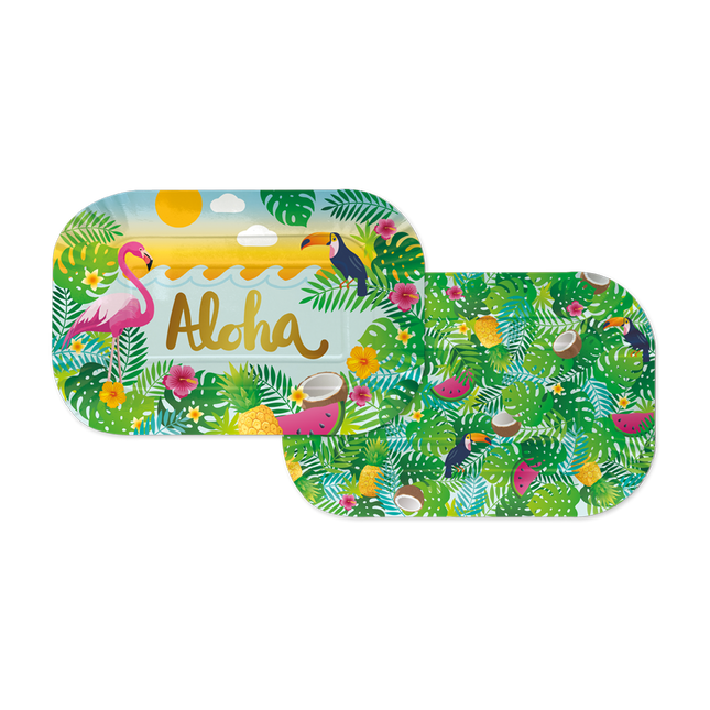 Plato para servir «Aloha» de Hawái, 2 unidades