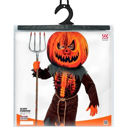 Disfraz de Halloween para niño: calabaza terrorífica