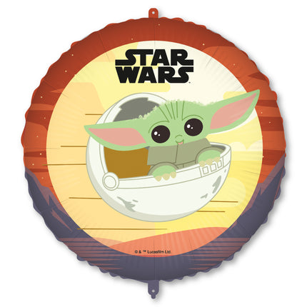 Star Wars El Mandaloriano Star Wars El Mandaloriano Globo de foil 46Cm 1St.