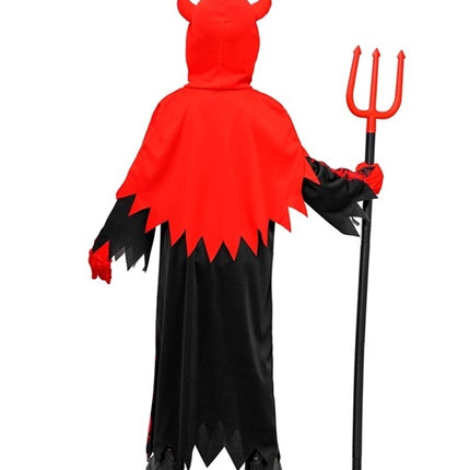 Disfraz de Halloween: el diablo en llamas