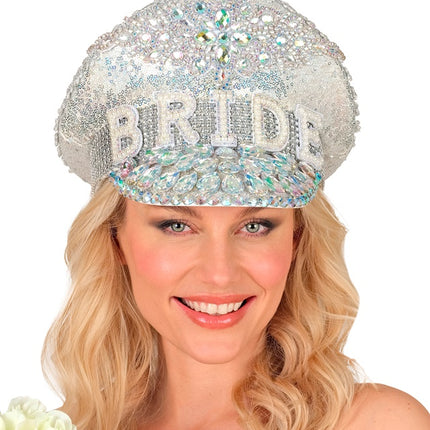 Gorro de Novia Plata