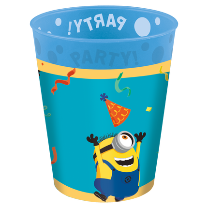Vasos Minions Plástico 250ml 4uds