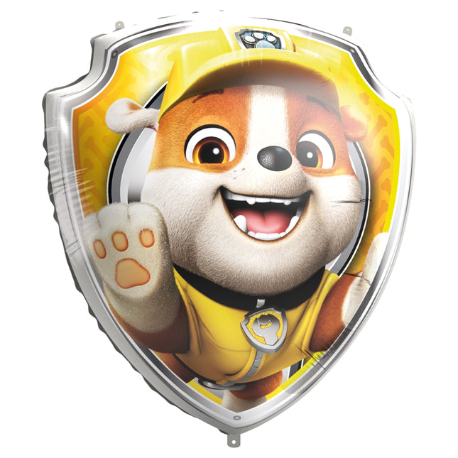 Paw Patrol Globo de Helio Rubble Vacío 75cm