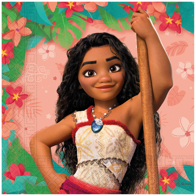 Servilletas de Papel Moana Ii Sailing Spirit Fsc Two Ply 33X33Cm 20St