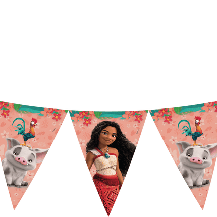 Moana Ii Sailing Spirit Fsc Bandera triangular de papel (9 banderas) 1St