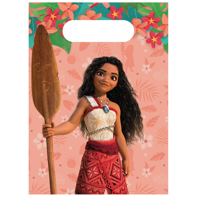 Moana Ii Espíritu marinero Fsc Bolsas de papel para fiestas 4St