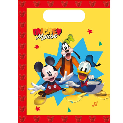 Mickey Mouse Bolsas para compartir Jump Into Fun 23cm 4pcs