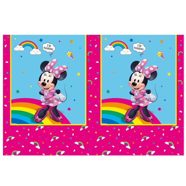 Mantel Minnie Mouse Plástico 1,8m