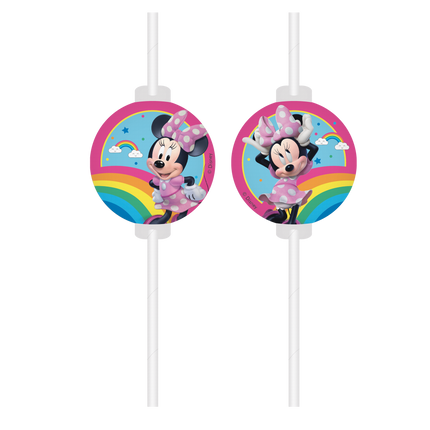 Minnie Mouse Pajitas 4pcs