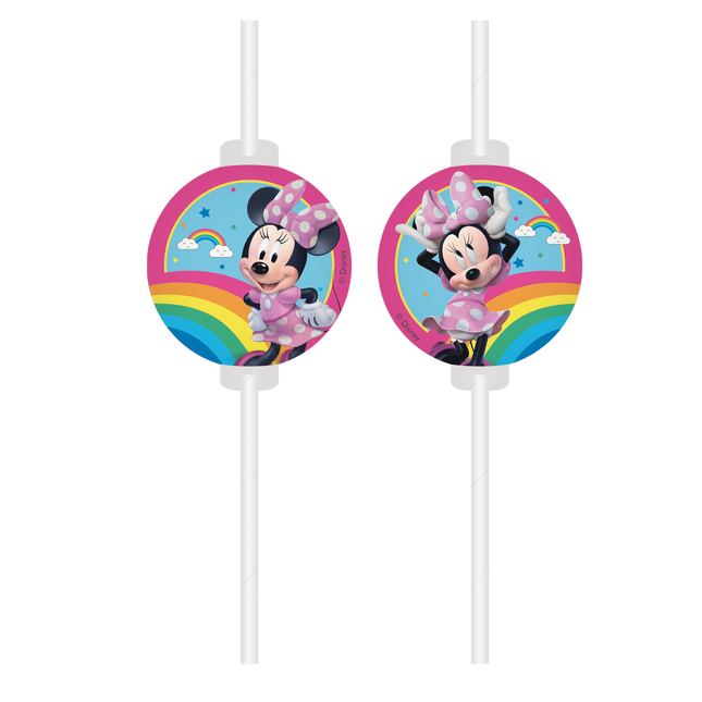 Minnie Mouse Pajitas 4pcs