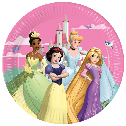 Platos Princesas Disney 23cm 8pcs