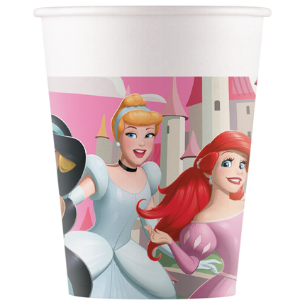 Vasos Princesas Disney 200ml 8pcs